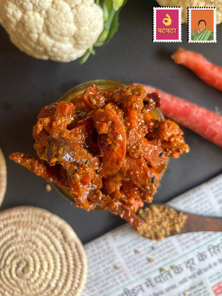 Gobi Gajar Shalgam Achar