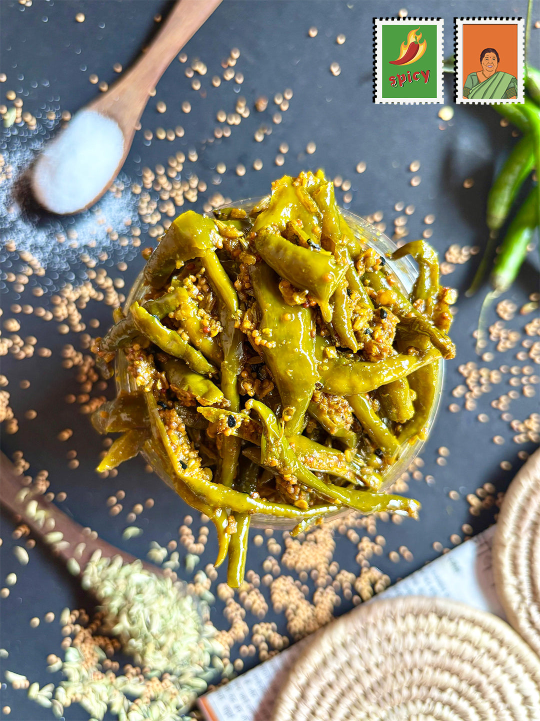Hari Mirchi Achar