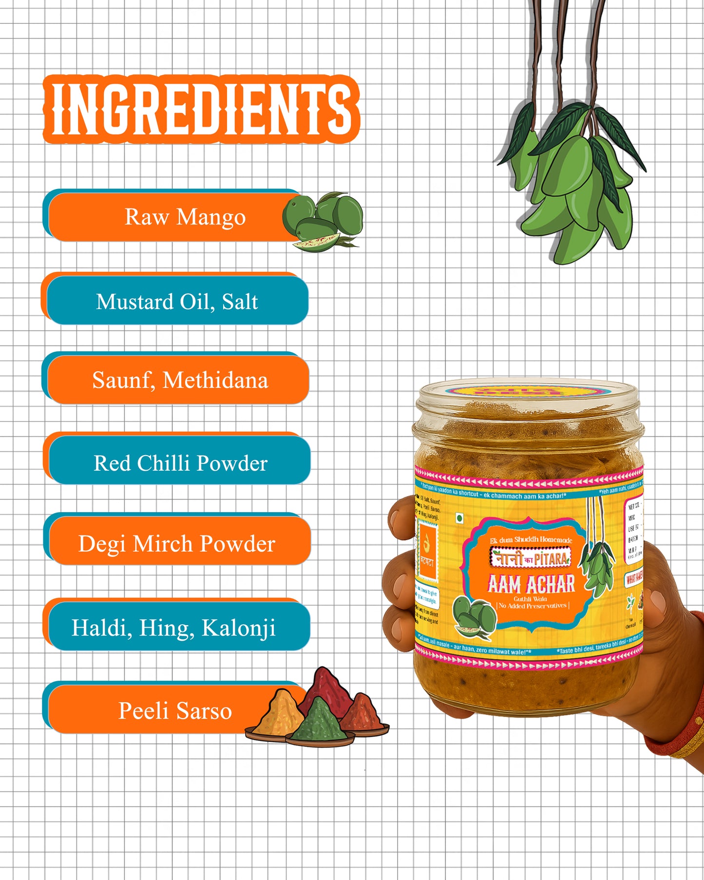 Aam Achar (Guthli Wala)