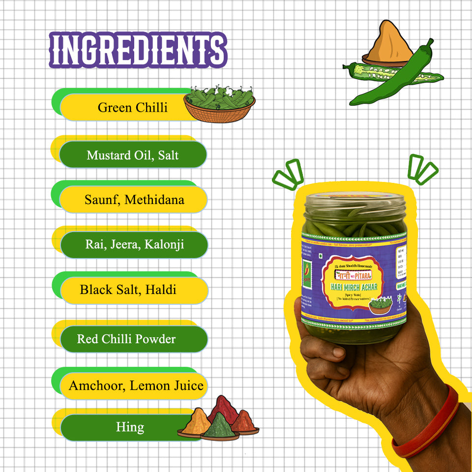 Hari Mirchi Achar
