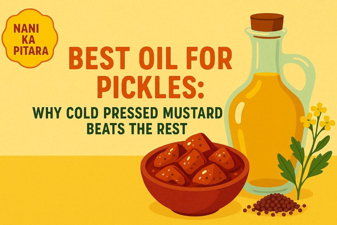 Best Oil for Pickles - Why Cold Pressed Mustard Beats the Rest