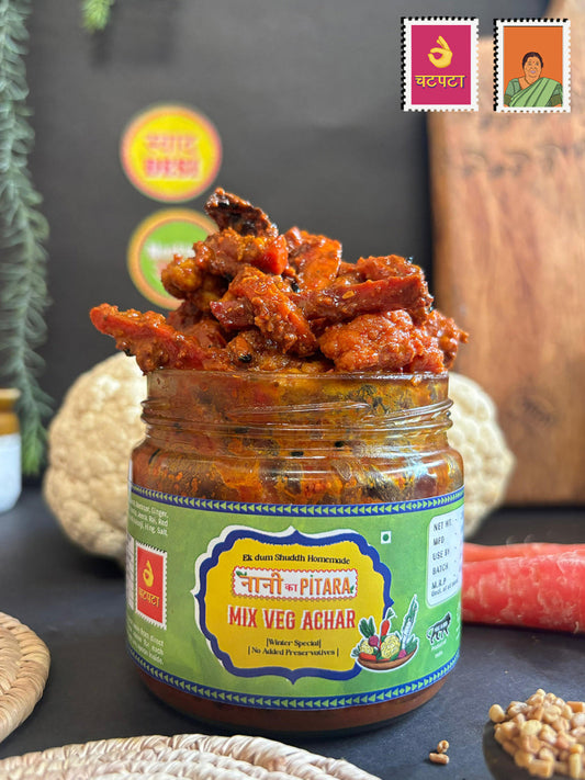 Gobi Gajar Shalgam Achar