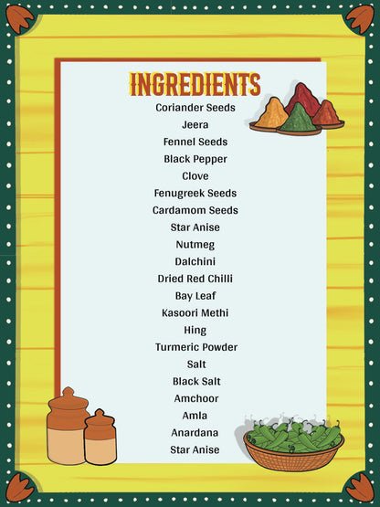 Homemade Chole Masala