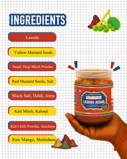 Lasode Ka Achar