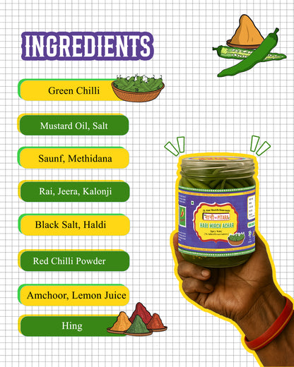 Hari Mirchi Achar