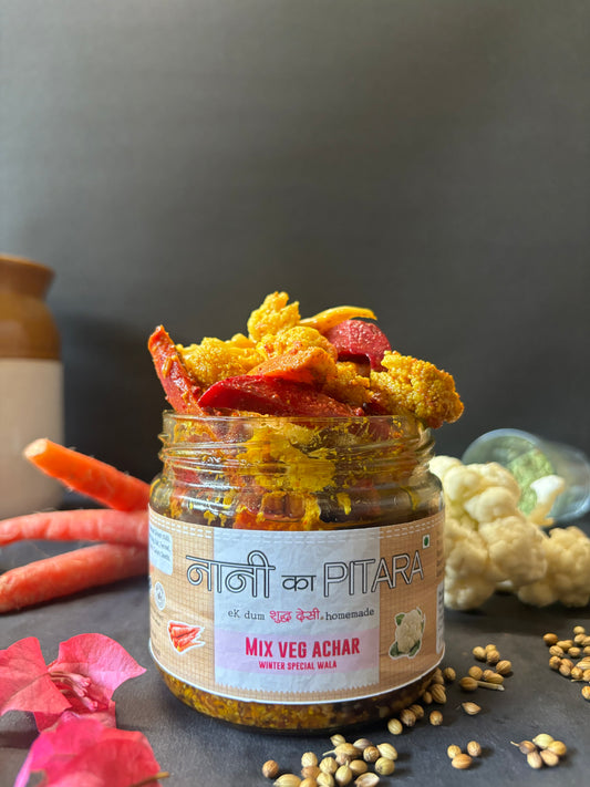 Gobi Gajar Shalgam Achar