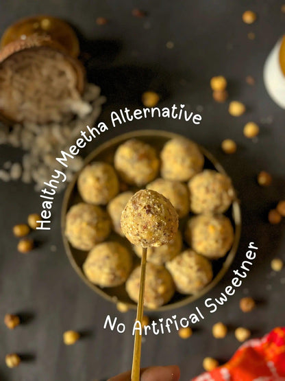 Roasted Chana Ladoo - Nani ka PITARA